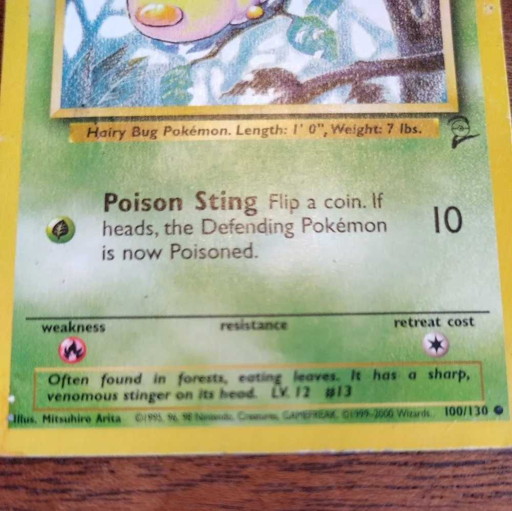 Bundle of 20 Pokemon Cards, Includes Weedle & Machoke - Picture 8 of 16